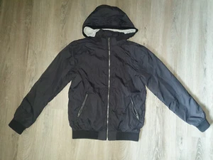 Jacke H&M 158 Übergangsjacke Kinderjacke Bomberjacke 152 blau Frühjahr Sommer - Bild 1 von 4