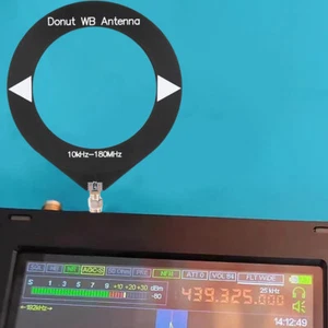 Donut Broadband Antenna Shortwave Antenna Mini Antenna for All Radios - Zdjęcie 1 z 11