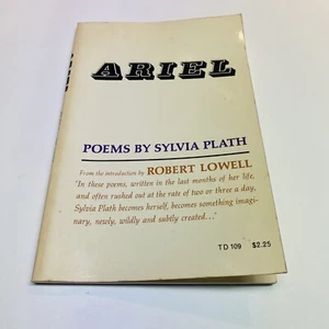 ARIEL: POEMS BY SYLVIA PLATH Intro by Robert Lowell Trade Paperback 1965 - Picture 1 of 4