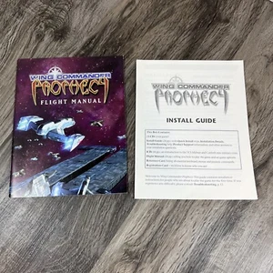 Wing Commander: Prophecy (PC Game) Flight Manual And Install Guide - Excellent! - Picture 1 of 4
