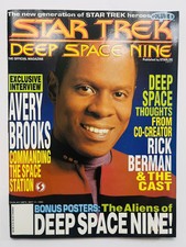 1993 Star Trek Deep Space Nine Official Magazine Vol 2 With Posters Avery Brooks