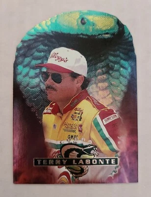 1996 Wheels Viper Cobra Terry Labonte #C7 Die Cut Insert Card SN503/1799 NASCAR - Image 1 of 2