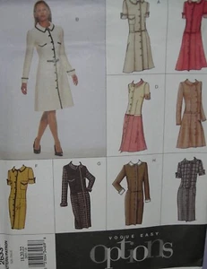 Original Vogue Easy Options 2633 Kleid Gr. 18-20-22 - Bild 1 von 1