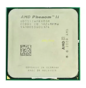 AMD Phenom II x6 1055T HDT55TWFK6DGR Six-Core 2.8GHz Socket AM3 CPU Processor - Picture 1 of 4