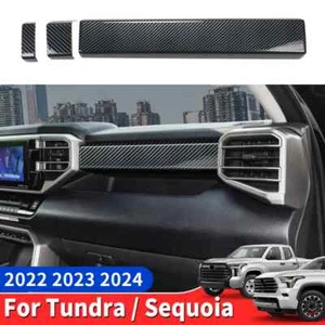 For 2022-2024 Toyota Tundra Sequoia Central Control Decoration Bright Bar - Picture 1 of 10