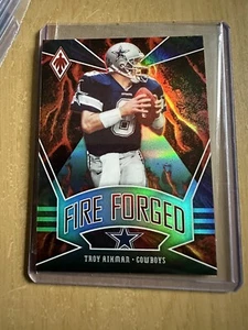 Troy Aikman 2020 Panini Phoenix Fire Forged 🔥 Card #7 - Bild 1 von 2