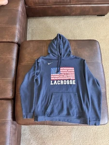 Sudadera Nike USA Lacrosse - Sudadera con Capucha - Azul Marino - Imagen 1 de 8