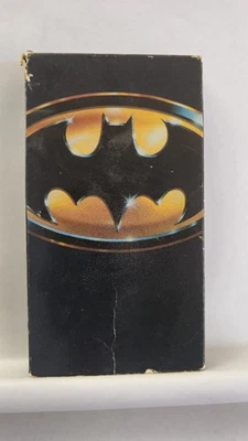 Batman (VHS, 1989) Michael Keaton, Jack Nicholson, Kim Basinger - Image 1 of 4