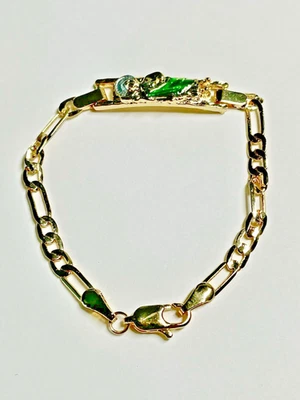 Pulsera de San Judas Tadeo de Oro Laminado para niño - Image 1 of 2