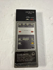 Vintage Zenith Remote Control TV / VCR Switch 101-7042 - Free Shipping - Picture 1 of 2