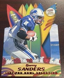 Barry Sanders 1997 Pacific Pro Bowl Die Cuts - Picture 1 of 2