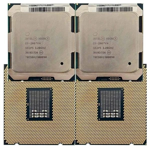 2 x Intel® Xeon® Prozessor E5-2667 v4 SR2P5 3,20GHz 8-Core 25MB LGA 2011 CPU - Bild 1 von 2