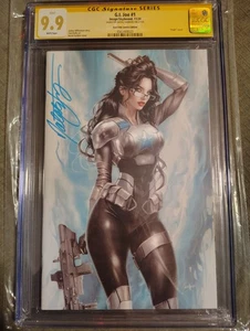 G.I. JOE #1 CGC SS 9.9 NATALI SANDERS SIGNED BARONESS VARIANT NOT 9.8 Image - Picture 1 of 3