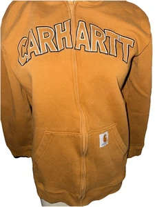 Carhartt boys zip up hoodie Size 14-16 - Picture 1 of 6
