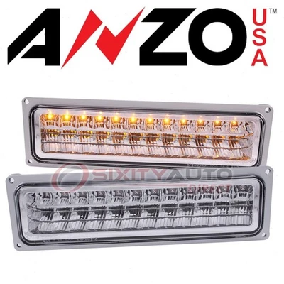 AnzoUSA Parking Light Assembly for 1988-2000 Chevrolet K3500 - Electrical tc Foto 1 de 4