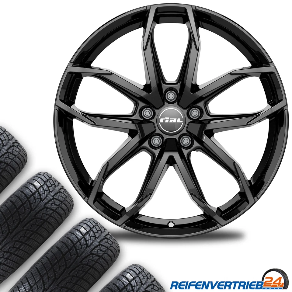 4x Alu Winterräder für Toyota Auris Reifen 205/55R16 Nokian - Bild 1 von 1