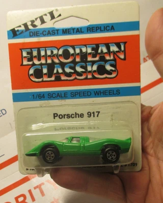 Винтажный ERTL 1/64 европейская классика #1607 PPORSCHE 917 - Изображение 1 из 4