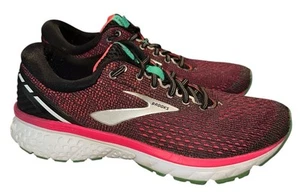 Brooks Ghost 11 Womens Size 9.5B Pink Purple Running Shoes 1202771B017 - Picture 1 of 8