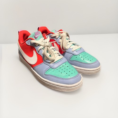 Nike Big Kids Taglia 4Y Court Borough Sneakers Basse Recraft Colorate