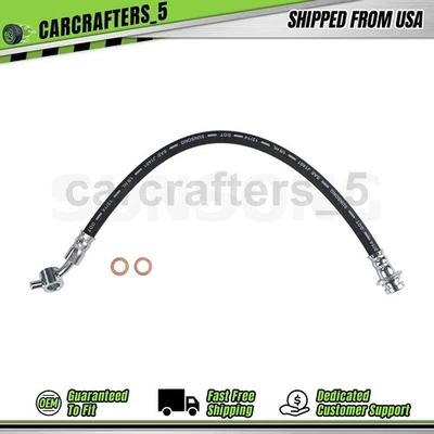 1 manguera hidráulica de freno delantero derecho para Nissan Frontier 1998 1999 2000 2001 2,4 L Foto 1 de 4