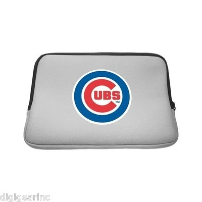 Funda para portátil con licencia MLB Chicago Cubs 15" Notebook PC MacBook Pro/Air Foto 1 de 4