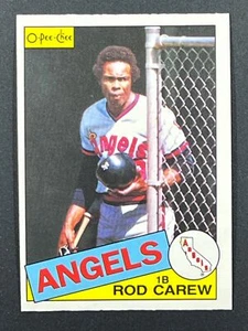 Rod Carew 1985 O-Pee-Chee #300 California Angels Salón de la fama - Imagen 1 de 2