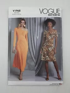 Vogue Sewing Pattern 1968 V1968 Women's Evening Dress Pattern Size 8-16 FF Uncut - Picture 1 of 2