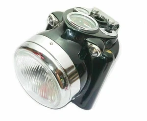 Conjunto de carcasa de faro APTO PARA Royal Enfield Bullet 350cc 500cc - Imagen 1 de 7