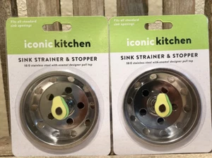 Avocado Sink Strainers, Avocado Sink Stoppers Set Of 2, 🥑Avocado Drain Stoppers - Picture 1 of 12