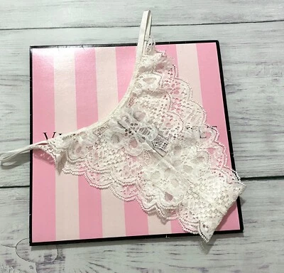 Panty de encaje brasileño alto Victoria's Secret Dream Angels XS, S, M, L, XL Foto 1 de 4