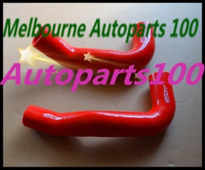 Red Hose Cortina 6cyl TC TD TE TF For Ford Silicone Radiator - Picture 1 of 6