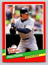 1991 Donruss The Rookies Baseball #16 Paul Faries San Diego Padres