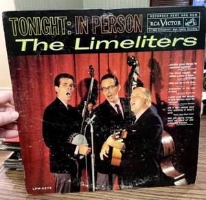 The Limeliters-"Tonight In Person"-RCA Victor LPM 2272- 1961 - Picture 1 of 7