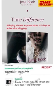 (On Hand) BTS Special 8 Photo-Folio Me, Myself, and Jungkook ‘Time Difference' - Picture 1 of 11