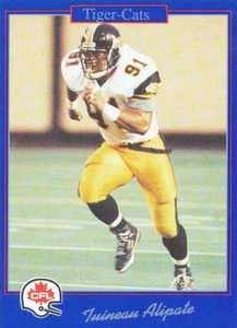 Jogo Tuineau Alipate Vikings Jets 1991 estado de Washington WSU-COUGARS - Imagen 1 de 1