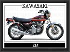 KAWASAKI  Z1 A Motorcycle Poster Laminated A4 Poster