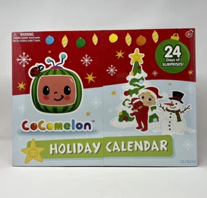CoComelon Jazwares Holiday Advent Calendar for Kids - 24 Day Surprises Gifts NEW - Picture 1 of 8