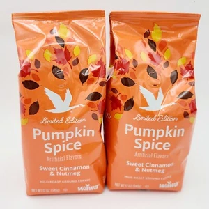 *2 sacchetti* 2025 SIGILLATO Wawa zucca spezie caffè premium macinato 12 oz autunno limitato - Foto 1 di 4