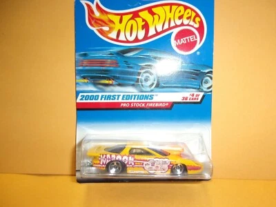 Hot Wheels Per La Vita 2000 Prime Edizioni Pro Stock Firebird # 4 Di 36 - Immagine 1 di 4