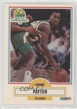 1990-91 Fleer Update Gary Payton #U-92 Rookie RC HOF