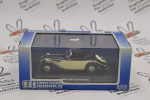 Die Cast BMW 327 Convertible Black/Cream Universal Hobbies 1/43 - Picture 1 of 3
