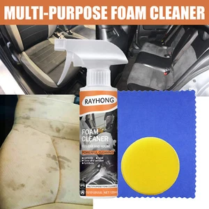 Car Interior Cleaner Seat Decontamination No-Wash Multifunctional Foam Agent - Picture 1 of 9