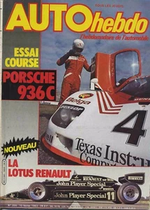 Hebdo Auto Nr. 355 10.02.1983 Porsche 356C Lotus Renault F1 - Bild 1 von 1