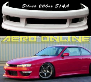 Vertex Style Front Bumper For Nissan 200sx S14A Silvia - Picture 1 of 1
