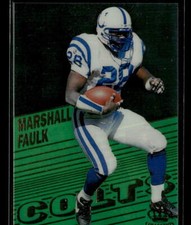 1995 Pacific Triple Folders #CR-6 Marshall Faulk Nm/M