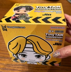 New BTS TinyTan Jin Mic Drop Vinyl Doll Hug My Tamagotchi Nano Set English - Picture 1 of 7