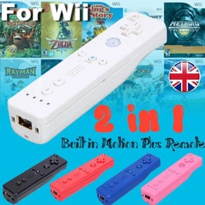 Wireless Remote Controller / Nunchuck for Nintendo Wii Wii U Games - Picture 1 of 19