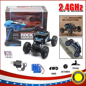 RC 4WD Truck Off-Road Buggy 2.4G Crawler Kids Toy Remote Control Car RTR Monster - Bild 1 von 13