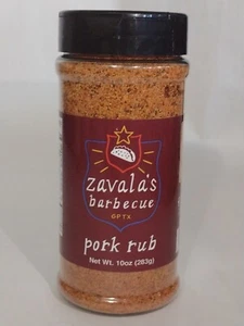 Zavala's Barbecue Pork Rub 10 Ounce Shaker - Picture 1 of 3