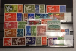 Europa Cept Jahrgang 1961 Briefmarken ** III, Sammeln     - Bild 1 von 1